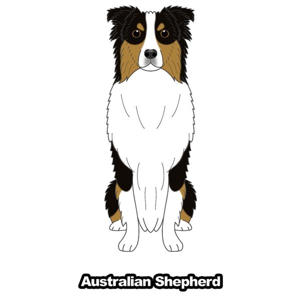オーストラリアンシェパード 犬 犬ステッカー 車 窓 玄関 犬種別 名前 ステッカー カーステッカー グッズ ドッグステッカー S As01 Argent 通販 Yahoo ショッピング