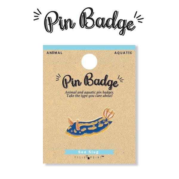 アクアチック ピンバッジ ウミウシ / 海洋生物 ピンバッチ