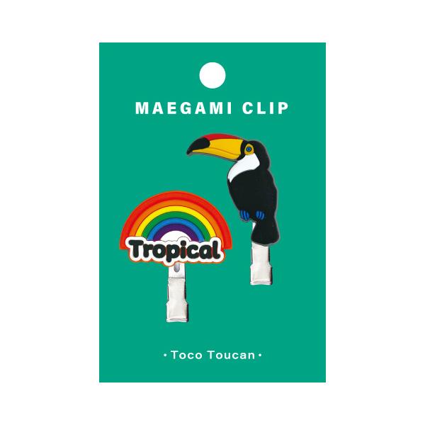 オニオオハシ（試作）　ヘアクリップ　夏のヘアクリップ　ピンク オニオオハシ（試作） ヘアクリップ 夏のヘアクリップ ピンク