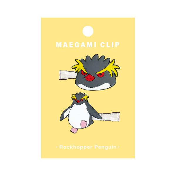アクアチック 前髪クリップ イワトビペンギン / ヘアクリップ
