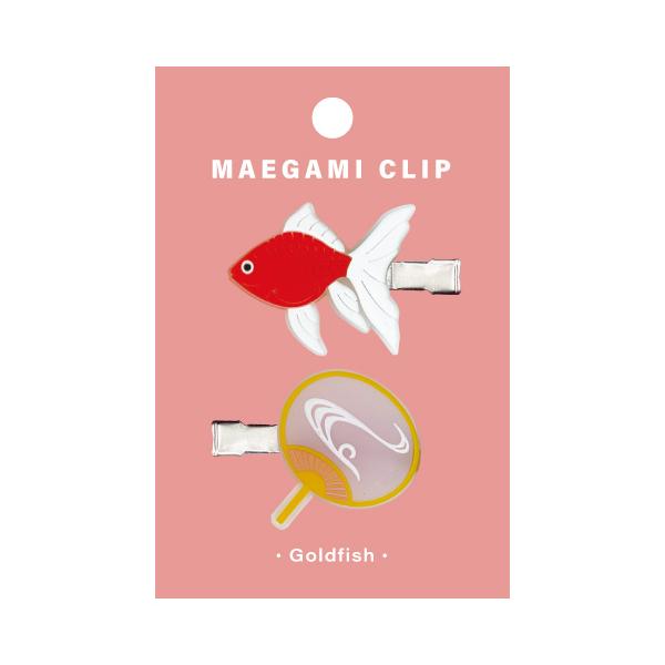 アクアチック 前髪クリップ 金魚 / ヘアクリップ 可愛い ヘア