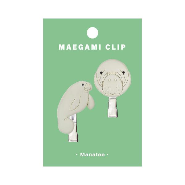 アクアチック 前髪クリップ マナティ / ヘアクリップ 可愛い ヘア
