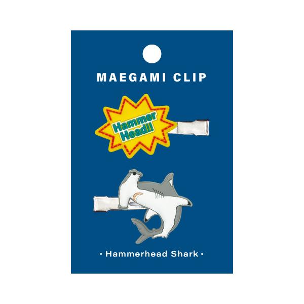 アクアチック 前髪クリップ シュモクザメ / 鮫 ヘアクリップ 可愛い