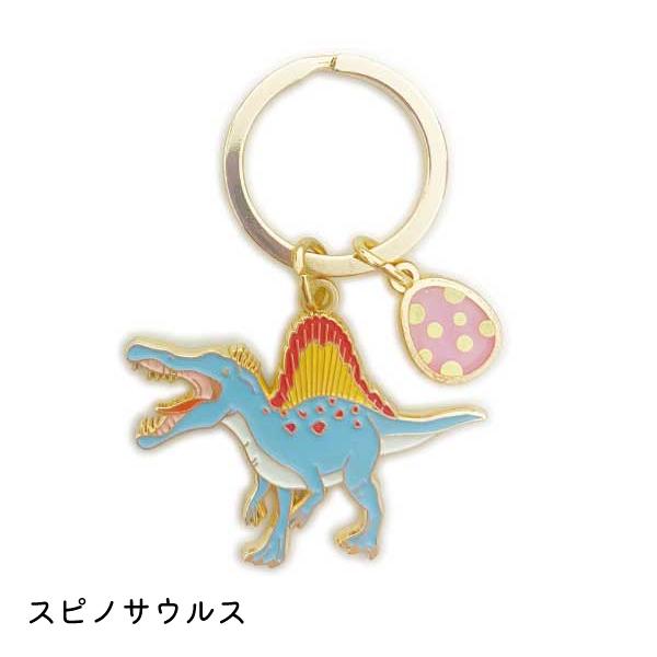 恐竜 キーリング スピノサウルス / ダイナソー キーホルダー ワールド
