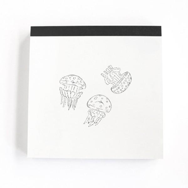 81  アニマルシリーズ★スクエアメモパッド 81 アニマルシリーズ☆スクエアメモパッド