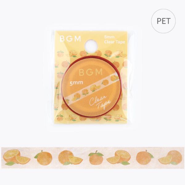 BGMマスキングテープの5mmシリーズにクリア素材のテープが登場！個性的なマスキングテープは、貼るだけで可愛いく、綺麗に変身♪ラッピングやデコレーションに。透明な素材に貼っても映えます。■サイズ：幅5mm×5m■素材：PET■生産地：中国株...