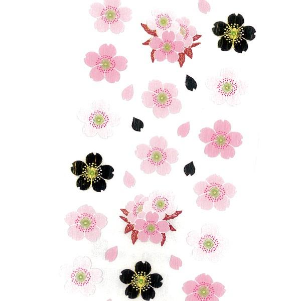 金箔入り和風シール さくら 桜 和風 春柄 金箔押し加工 お手紙 手帳 奥山商会 日本製 ありしろ雑貨店yahoo 店 通販 Yahoo ショッピング