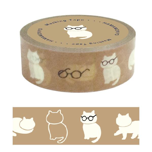 新品　カナダWT　猫書店　PET型抜きタイプマスキングテープ　マステ 新品 カナダWT 猫書店 PET型抜きタイプマスキングテープ マステ 【公式