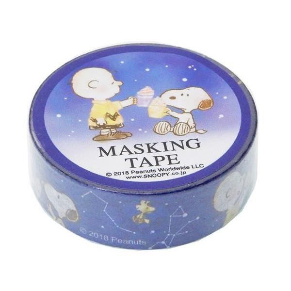 スヌーピー 星座 マスキングテープ 15mm 可愛い マステ Snoopy Peanuts キャラクターグッズ カミオジャパン ありしろ雑貨店yahoo 店 通販 Yahoo ショッピング