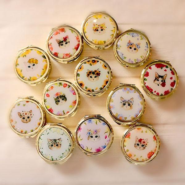 とことこサーカス アクセサリーケース ねこ 「fleurs&chats」 全 とことこサーカス アクセサリーケース ねこ 「fleurs&chats」 全