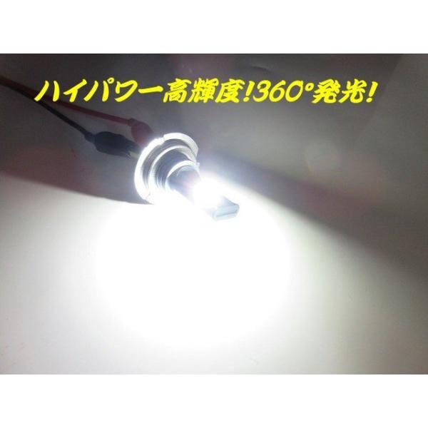 12V 24V �ŐV �t�H�O 80W���� H7 LED �w�b�h���C�g 360���V���[�g �t�H�O�����v �o���u �� �z���C�g 2�� 3570�`�b�v �������� �g���b�N ���i�摜2