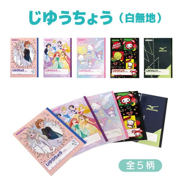 プリンセスアヤヤ学習帳じゆうちょう白無地 プリンセスアヤヤ学習帳じ