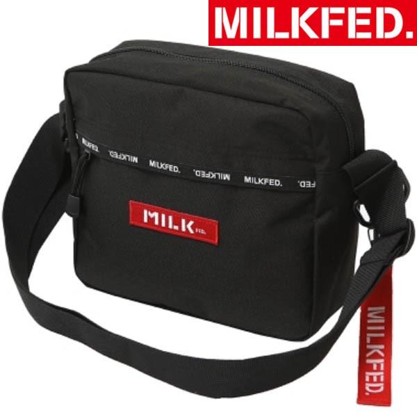 セール Milkfed ミルクフェド ロゴ ラインド ショルダー バッグ サコッシュ Logo Lined Shoulder Bag ポスト便送料無料 Ariel Milkfed 通販 Yahoo ショッピング