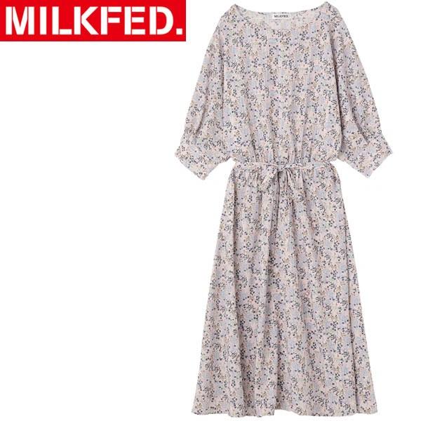 ミルクフェド Milkfed ワンピース 花柄 フローラル プリント ドレス ワンピ Floral Print Dress レディース 小花柄 ペチドレス付き セール Ariel Milkfed 通販 Yahoo ショッピング