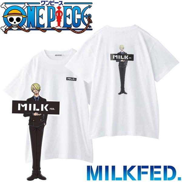 ミルクフェド X ワンピース サンジ ティシャツ Milkfed One Piece Ss Tee Sanji Tシャツ Stampede メンズ レディース Ariel Milkfed 通販 Yahoo ショッピング