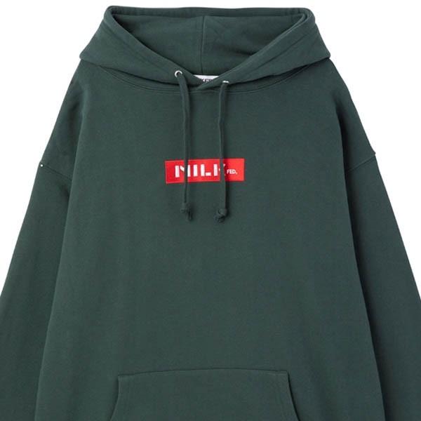 ミルクフェド Milkfed パーカー Bar Sweat Hoodie Red メンズ レディース バー ロゴ ビッグ スウェット フーディ Buyee Servis Zakupok Tretim Licom Buyee Pokupajte Iz Yaponii