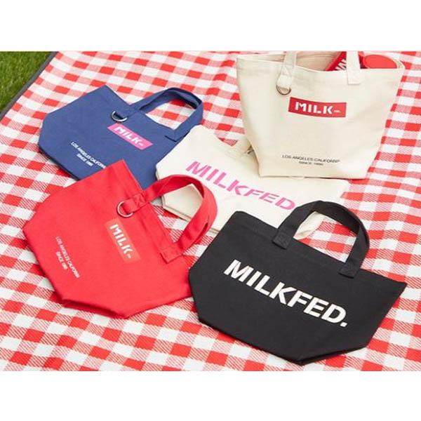 ミルクフェド Milkfed ランチトート ランチバッグ Lunch Tote クーラーバッグがピッタリ入る 弁当箱 お弁当 トートバッグ バッグ Ariel Milkfed 通販 Yahoo ショッピング