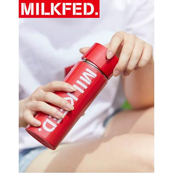 ミルクフェド Milkfed 水筒 Drink Bottle Red 350ml 保冷 保温 携帯 携行 ステンレス ドリンク ボトル レッド Ariel Milkfed 通販 Yahoo ショッピング