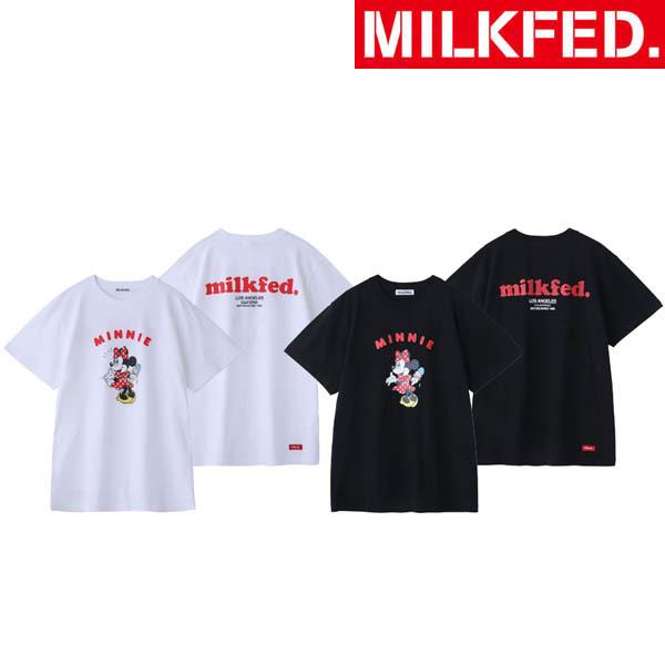 ミニー ディズニー ティシャツ Tシャツ ミルクフェド Milkfed Tシャツ Ss Tee Minnie ミニーちゃん ディズニー メンズ レディース Ariel Milkfed 通販 Yahoo ショッピング