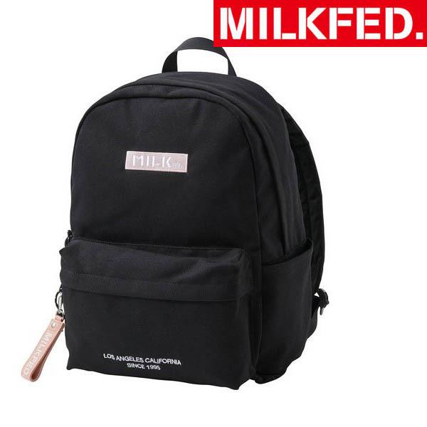 リュック ミルクフェド Milkfed バックパック デイパック Embroidered Bar Canvas Daypack レディース メンズ 通学 通勤 マザーズバッグ Ariel Milkfed 通販 Yahoo ショッピング