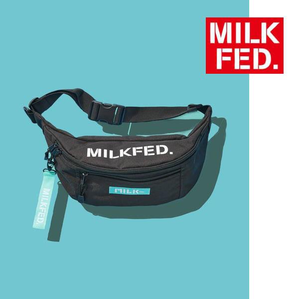 バッグ ウエストポーチ ミルクフェド MILKFED TOP LOGO FANNY PACK