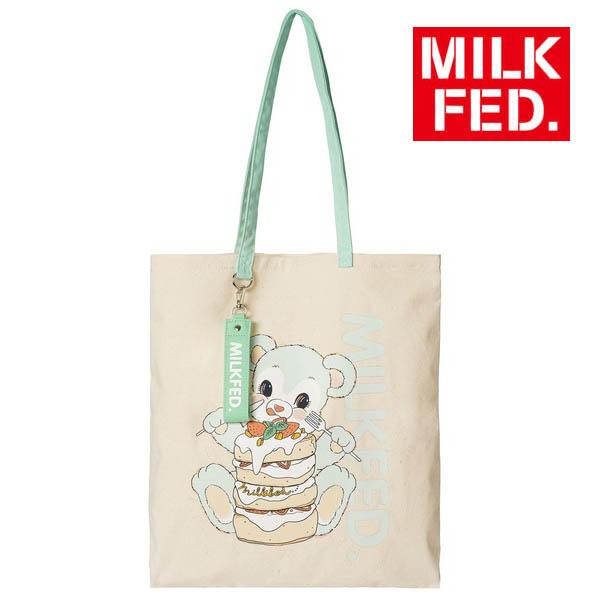 MILKFED. トートバッグ バッグ ミルクフェド MILKFED BEAR FLAT