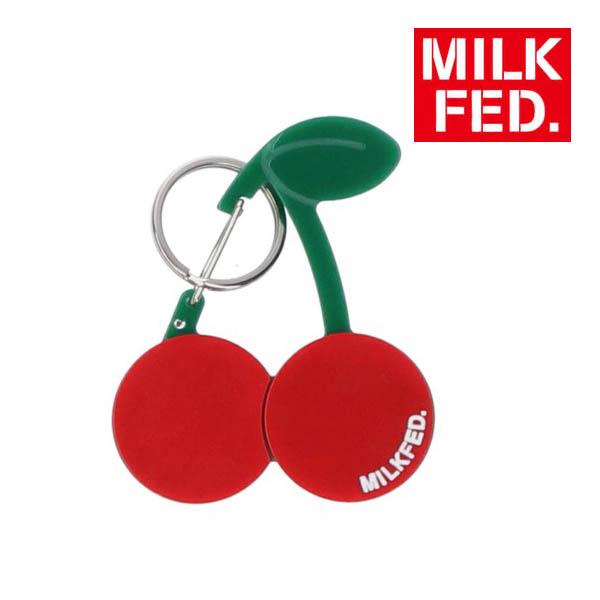 MILKFED.（ミルクフェド） カラビナ キーホルダー MILKFED CHERRY
