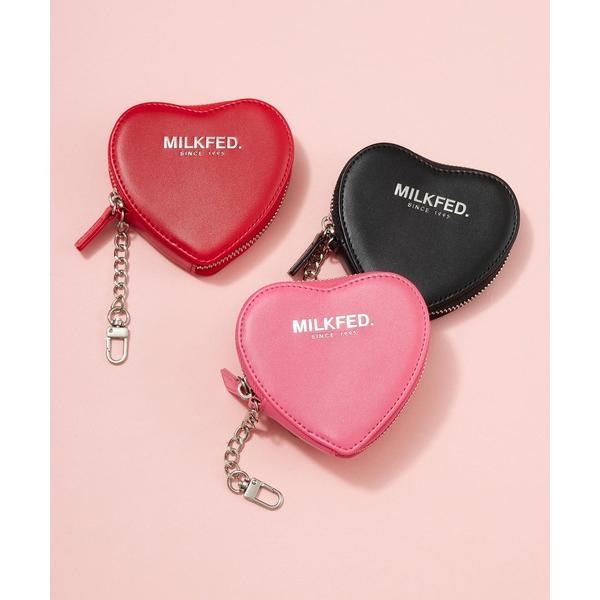 MILKFED. ポーチ ミルクフェド MILKFED HEART POUCH 財布