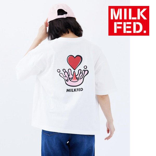 ミルクフェド　Tシャツ新品タグ付き MILKFED.（ミルクフェド） tシャツ Tシャツ MILKFED MELTY HEART FOAM