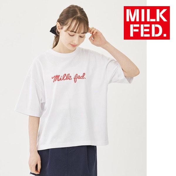 MILKFED. tシャツ Tシャツ ミルクフェド MILKFED ICING LOGO