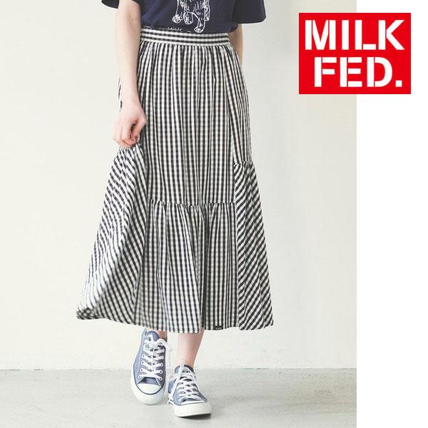 【新発売】 MILKFED. MILKFED ミルクフェド ロングスカート スカート スカート