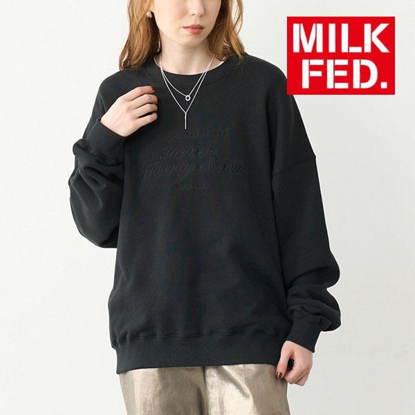 新品タグ付き　ミルクフェド　トレーナー MILKFED.（ミルクフェド） スウェット MILKFED STENCIL SWEAT TOP