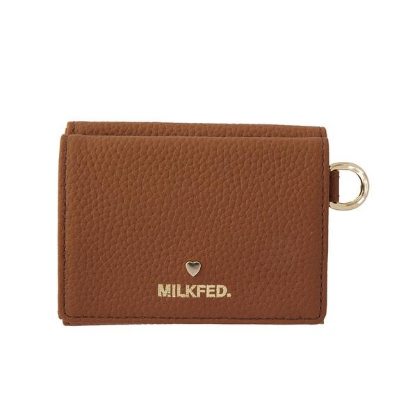 MILKFED.（ミルクフェド） 財布 レディース MILKFED TRI FOLD LEATHER
