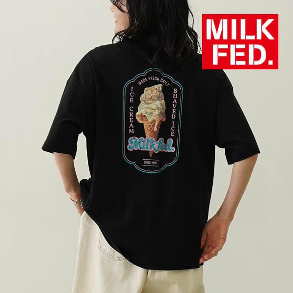 MILKFED.（ミルクフェド） tシャツ Tシャツ MILKFED ICE CREAM WIDE SS