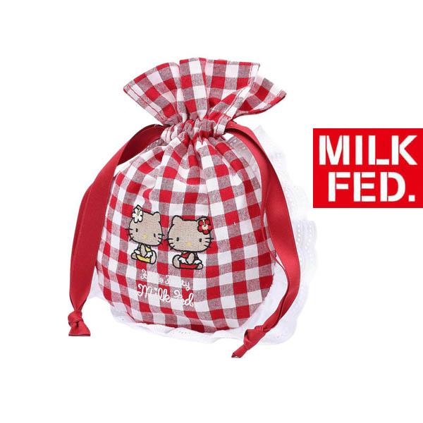 MILKFED.（ミルクフェド） ポーチ MILKFED × HELLO KITTY F2F