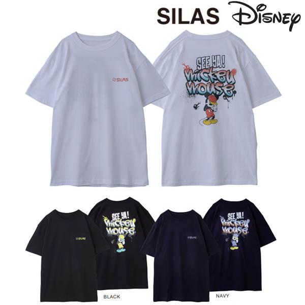 ティシャツ ミッキーマウス ディズニー ミッキー Silas サイラス Tシャツ ティーシャツ ティシャツ Ss Tee Mickey Mouse メンズ レディース Ariel Milkfed 通販 Yahoo ショッピング