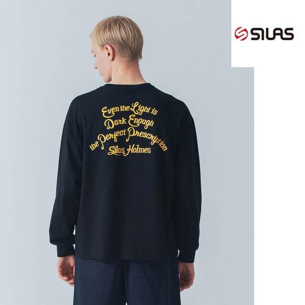 SILAS（サイラス） tシャツ Tシャツ SILAS SCRIPT LS TEE メンズ