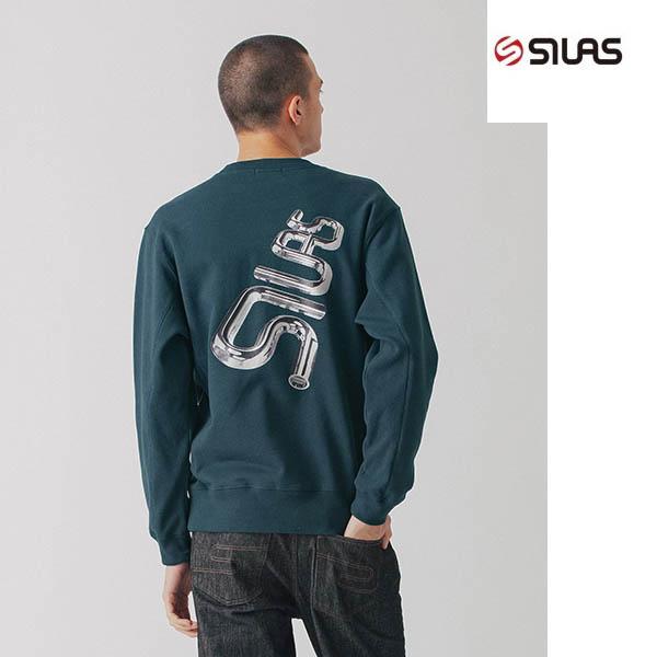 SILAS RUSSELL サイラス ラッセルコラボ スウェット トレーナ SILAS ☆セール SALE☆ サイラス x RUSSELL SWEAT SHIRT MONA