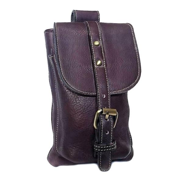 ベルトポーチ メンズ メンズ ウエストバッグ ウエストポーチ 革 バーガンディ ウエストバッグ ヒップバッグ エアリーズ ウエストポーチ 本革