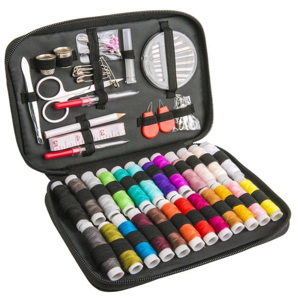 Luxebell 裁縫セットソーイングセット24色縫い糸あり携帯式ポータブルミシンアクセサリー小学生家庭科男女兼用家庭用大 Apaproduction Fr