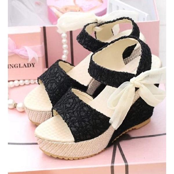 極美品　PRADA　厚底　ウェッジソール　サンダル　プラットフォーム　ヒール あしながおじさん by 厚底サンダル カバーサンダル ウェッジ