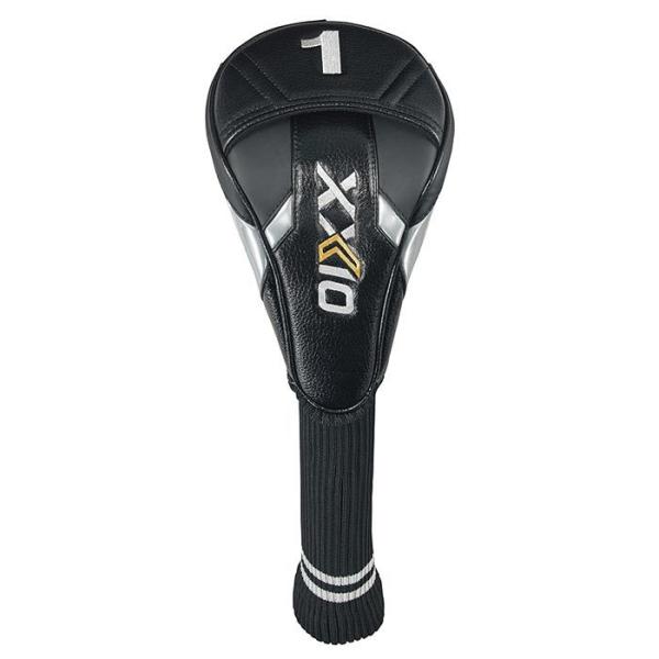 2022年モデル ダンロップ ゼクシオ XXIO ドライバー用 ヘッド カバー GGE-X147D ブラック 有賀園 ゴルフ