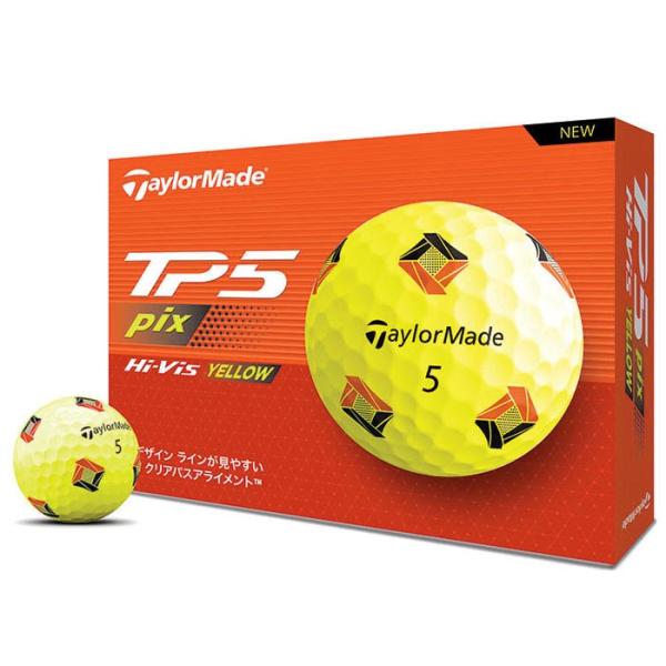 新品　テーラーメイド TP5 pix イエロー 2024年モデル 3ダース TaylorMade 2024年モデル テーラーメイド TP5 pix ティーピー