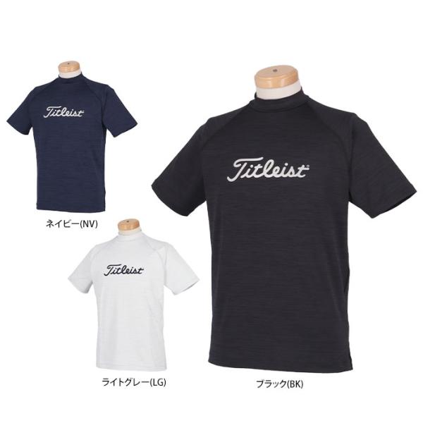 値下げ品 タイトリスト メンズ 杢調 ストレッチ 半袖 ラグラン