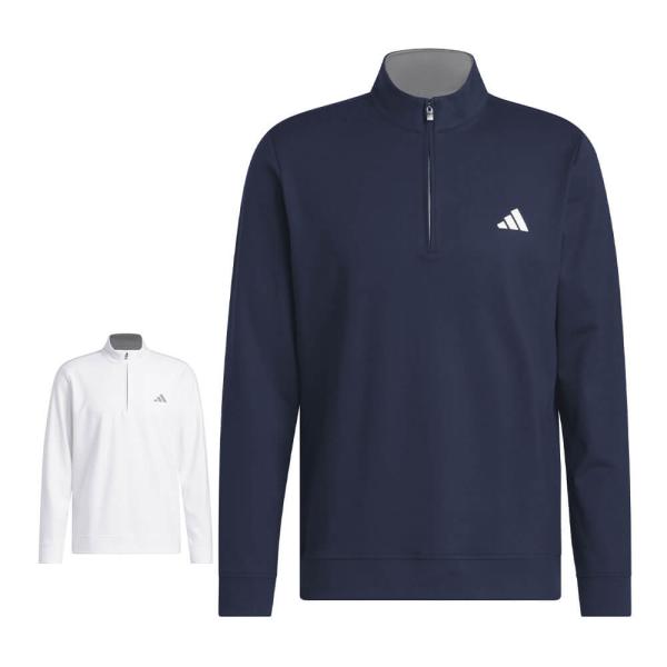 adidas（アディダス） セール♪ メンズ ハーフジップ 長袖 スウェット