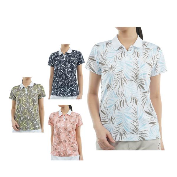 ゴルフウェア　アドミラル レディース ライトメッシュ リゾート 半袖 ポロシャツ ADLA536 [2025年春夏モデル] Admiral（アドミラル） セール♪ レディース ライトメッシュ リゾート