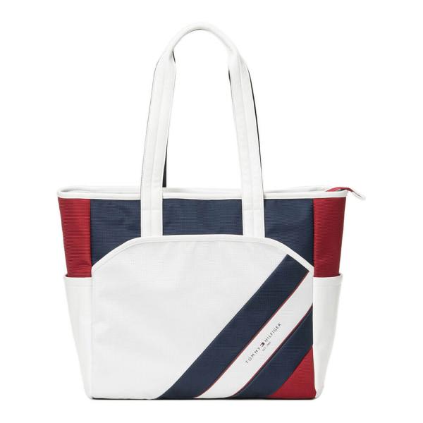 トミー ヒルフィガー ゴルフ ユニセックス エッセンシャル トートバッグ THMG5FT6 90 トリコロール [2025年モデル] TOMMY HILFIGER（トミー・ヒルフィガー） 新作 2025年モデル トミー