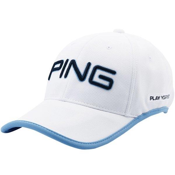 white ping hat