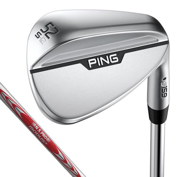 新作 2024年モデル PING ピン s159 ハイドロパールクローム仕上げ ウェッジ 46〜56° N.S.PRO MODUS3 TOUR 115 スチールシャフト 有賀園 ゴルフ