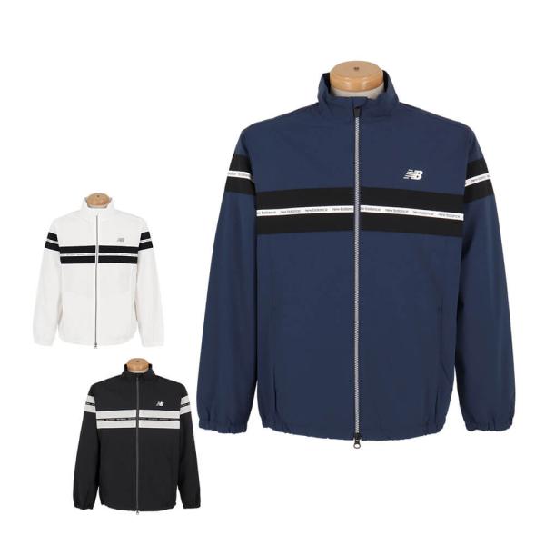 ゴルフウェア　ニューバランス メンズ 長袖 フルジップ ウインド ブルゾン 012-5220001 [2025年秋冬モデル] New Balance（ニューバランス） セール♪ メンズ 長袖 フルジップ